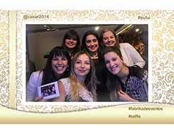 Fotografia selfie impressa no evento - 3